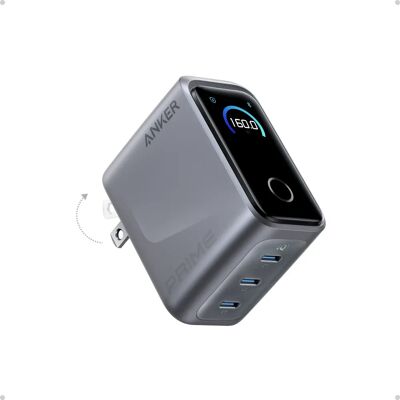 Anker Prime Töltő - 160W - 3 Csatlakozó - Vezeték Nélküli Töltés Anker Prime Töltő - 160W - 3 Csatlakozó - Vezeték Nélküli Töltés