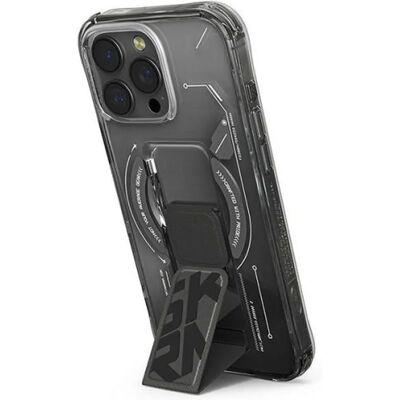 SKINARMA Helio iPhone 16 Pro mágneses tok kitámasztóval fekete SP113244 SKINARMA Helio iPhone 16 Pro mágneses tok kitámasztóval fekete SP113244