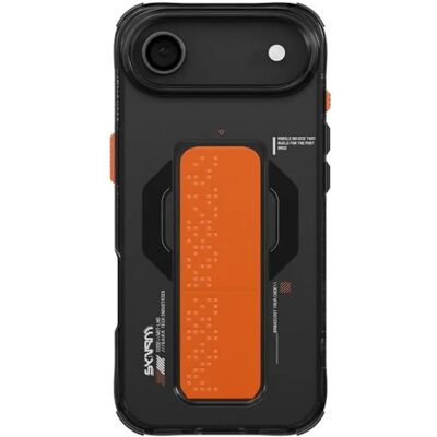 SKINARMA Haxa iPhone Air (2025) mágneses tok kitámasztóval MagSafe fekete SP113412 SKINARMA Haxa iPhone Air (2025) mágneses tok kitámasztóval MagSafe fekete SP113412