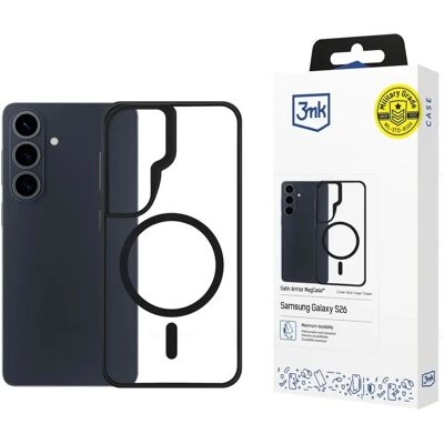 3MK Satin Armor MagCase tok Samsung Galaxy S26 átlátszó 3MK Satin Armor MagCase tok Samsung Galaxy S26 átlátszó