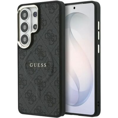 GUESS 4G Embossed Ring mágneses tok Samsung Galaxy S26 Ultra fekete SP113754 GUESS 4G Embossed Ring mágneses tok Samsung Galaxy S26 Ultra fekete SP113754