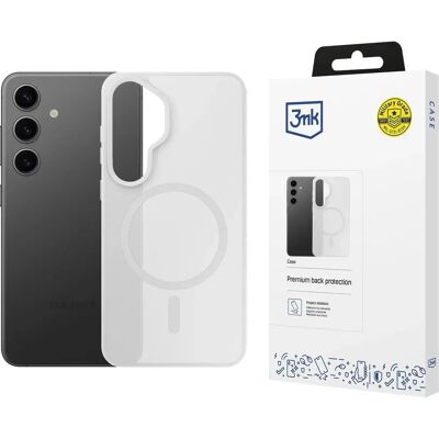 3MK Smoke MagCase tok Samsung Galaxy S25 fehér 3MK Smoke MagCase tok Samsung Galaxy S25 fehér