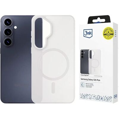 3MK Smoke MagCase hátlaptok Samsung Galaxy S26+ fehér 3MK Smoke MagCase hátlaptok Samsung Galaxy S26+ fehér