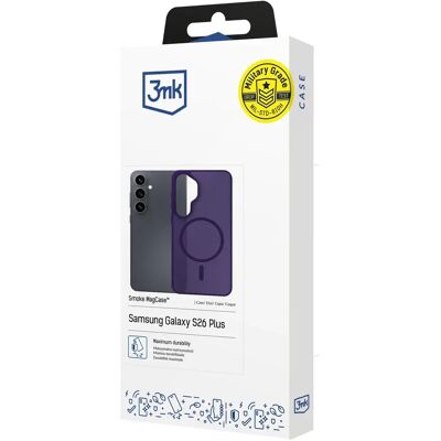 3MK Smoke MagCase védőtok Samsung Galaxy S26 lila 3MK Smoke MagCase védőtok Samsung Galaxy S26 lila