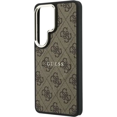 GUESS 4G Embossed Ring mágneses tok Samsung Galaxy S26 Ultra sötétbarna GUHMS26LP4MSEGCW GUESS 4G Embossed Ring mágneses tok Samsung Galaxy S26 Ultra sötétbarna GUHMS26LP4MSEGCW