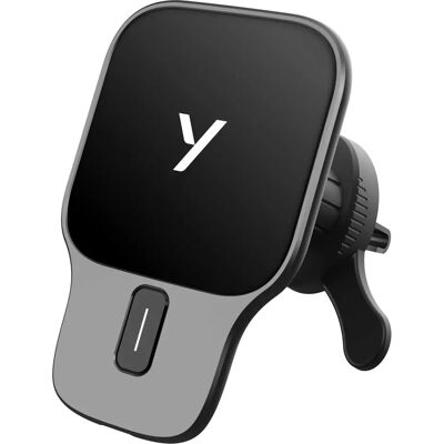 YENKEE YSM 620 MAGPRO Mágneses autós tartó és vezeték nélküli töltő szellőzőrácsra 15W YENKEE YSM 620 MAGPRO Mágneses autós tartó és vezeték nélküli töltő szellőzőrácsra 15W