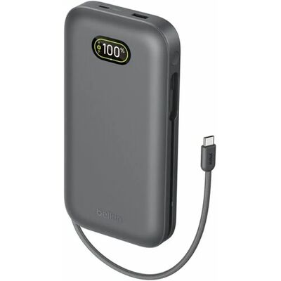 Belkin Boost Charge Laptop Power Bank 27000mAh Display 240W USB-C kábel BPB040HQCH Belkin Boost Charge Laptop Power Bank 27000mAh Display 240W USB-C kábel BPB040HQCH