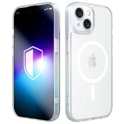 3MK Misty MagCase tok Apple iPhone 15 fehér 3MK Misty MagCase tok Apple iPhone 15 fehér