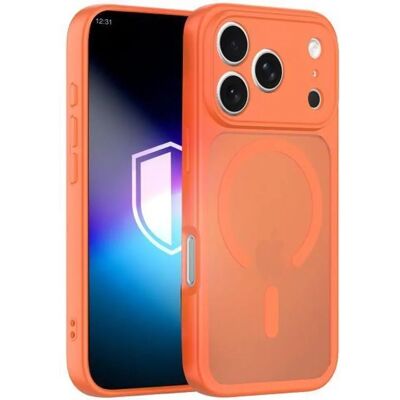 3MK Misty MagCase tok Apple iPhone 17 Pro narancssárga 3MK Misty MagCase tok Apple iPhone 17 Pro narancssárga