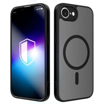 3MK Misty MagCase tok Apple iPhone 16E fekete 3MK Misty MagCase tok Apple iPhone 16E fekete