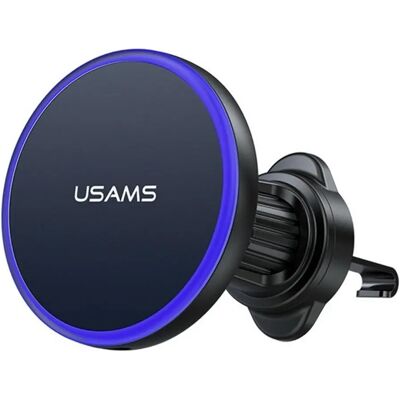 USAMS CD277 Autós tartó szellőzőre 360° mágneses 15W wireless fekete CD277ZJ01 USAMS CD277 Autós tartó szellőzőre 360° mágneses 15W wireless fekete CD277ZJ01