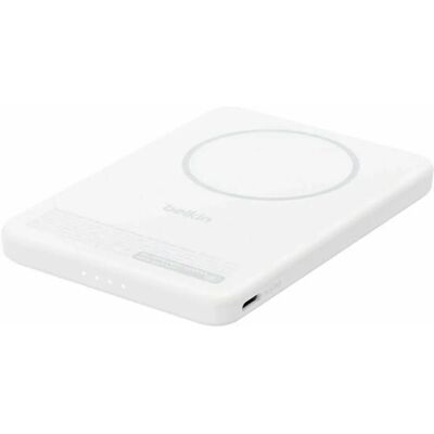 Belkin Boost Charge Slim mágneses Power Bank+állvány 5000mAh Qi2 fehér BPD011HQWH Belkin Boost Charge Slim mágneses Power Bank+állvány 5000mAh Qi2 fehér BPD011HQWH