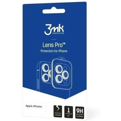 3MK Lens Protection Pro kameravédő üveg Apple iPhone 16/16 Plus 3MK Lens Protection Pro kameravédő üveg Apple iPhone 16/16 Plus