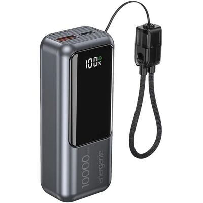 GEMBIRD Power Bank 10000mAh szürke PB10-PD20-LCD-02 GEMBIRD Power Bank 10000mAh szürke PB10-PD20-LCD-02