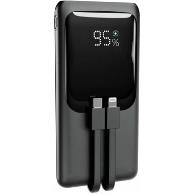 GEMBIRD Power Bank 10000mAh fekete PB10-PD20-LCD-01 GEMBIRD Power Bank 10000mAh fekete PB10-PD20-LCD-01