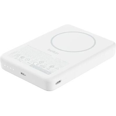 Belkin Boost Charge Slim Mágneses Power Bank 10000mAh 75W fehér BPD015HQWH Belkin Boost Charge Slim Mágneses Power Bank 10000mAh 75W fehér BPD015HQWH