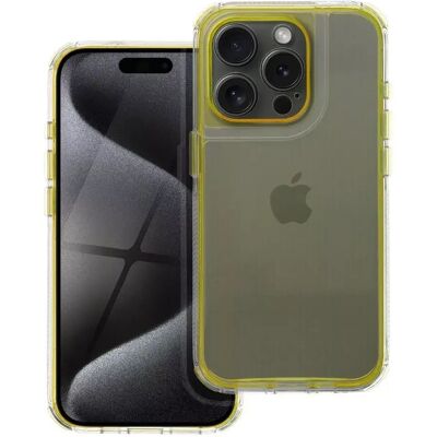 Zone Matrix Apple iPhone 17e / iPhone 16e hátlap tok kameravédő peremmel sárga 106330 Zone Matrix Apple iPhone 17e / iPhone 16e hátlap tok kameravédő peremmel sárga 106330