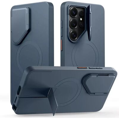TECH-PROTECT Kevlar Aura MagSafe tok kameravédelemmel és kitámasztóval Samsung Galaxy S26 Ultra kék SP114592 TECH-PROTECT Kevlar Aura MagSafe tok kameravédelemmel és kitámasztóval Samsung Galaxy S26 Ultra kék SP114592