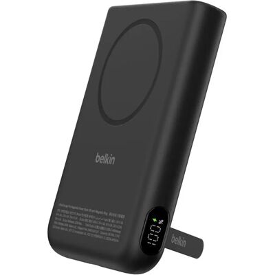Belkin UltraCharge Mágneses Power Bank kihajtható állvánnyal 10000mAh fekete BPD014HQBK Belkin UltraCharge Mágneses Power Bank kihajtható állvánnyal 10000mAh fekete BPD014HQBK