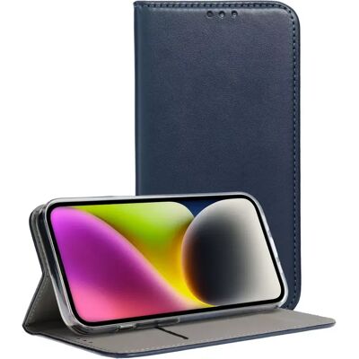 Flip tok Motorola G57 Power Smart Magneto mágneses kék Flip tok Motorola G57 Power Smart Magneto mágneses kék