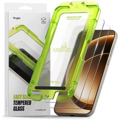 RINGKE Easy Slide edzett üveg kijelzővédő OnePlus 15 2db átlátszó RINGKE Easy Slide edzett üveg kijelzővédő OnePlus 15 2db átlátszó