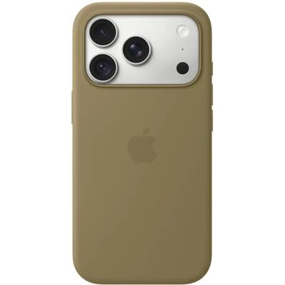 Apple MagSafe rögzítésű szilikon tok iPhone 17 Pro / iPhone 18 Pro olívazöld MK8V4ZM/A Apple MagSafe rögzítésű szilikon tok iPhone 17 Pro / iPhone 18 Pro olívazöld MK8V4ZM/A