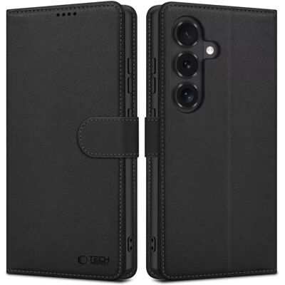 TECH-PROTECT Wallet oldalra nyitható tok Samsung Galaxy S26 FE fekete TECH-PROTECT Wallet oldalra nyitható tok Samsung Galaxy S26 FE fekete