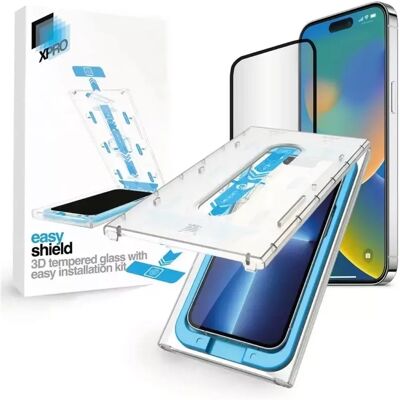 XPRO Easy Shield 3D kijelzővédő üveg iPhone 13/13 Pro/14/16e XPRO Easy Shield 3D kijelzővédő üveg iPhone 13/13 Pro/14/16e