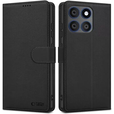TECH-PROTECT Wallet oldalra nyitható tok Motorola Edge 70 fekete TECH-PROTECT Wallet oldalra nyitható tok Motorola Edge 70 fekete