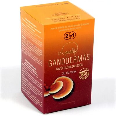 OEM Dr Ganolife bio ganodermás kávékülönlegesség 2 in 1 tasakos 72 g OEM Dr Ganolife bio ganodermás kávékülönlegesség 2 in 1 tasakos 72 g
