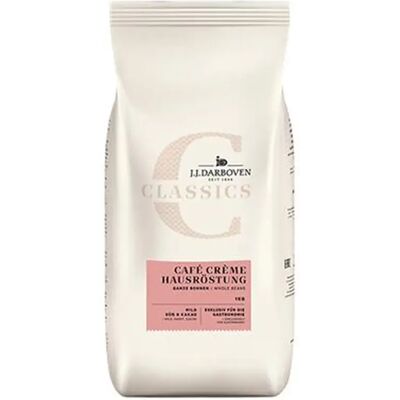 OEM J.J. Darboven Café Créme Hausröstung pörkölt szemes kávé 1000 g KHK1151 OEM J.J. Darboven Café Créme Hausröstung pörkölt szemes kávé 1000 g KHK1151