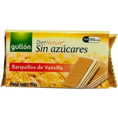 GULLON Nápolyi cukormentes 70 g vaníliás GULLON Nápolyi cukormentes 70 g vaníliás