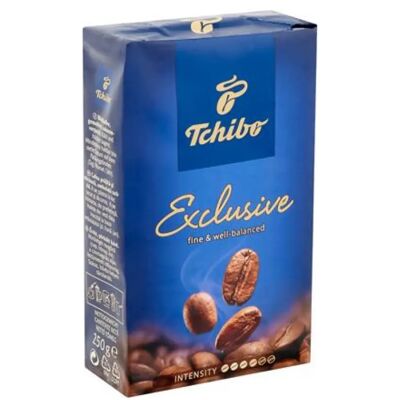 TCHIBO Exclusive kávé pörkölt őrölt vákuumos csomagolásban 250 g TCHIBO Exclusive kávé pörkölt őrölt vákuumos csomagolásban 250 g