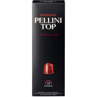 PELLINI Top Nespresso kompatibilis kávékapszula 10 db PELLINI Top Nespresso kompatibilis kávékapszula 10 db