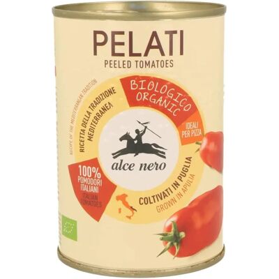 ALCE NERO Bio paradicsom hámozott 400 g ALCE NERO Bio paradicsom hámozott 400 g