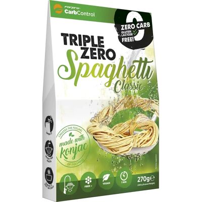 FORPRO zero kalóriás tészta - spaghetti cukor/zsír/laktóz/glutén/szójamentes 270 g FORPRO zero kalóriás tészta - spaghetti cukor/zsír/laktóz/glutén/szójamentes 270 g