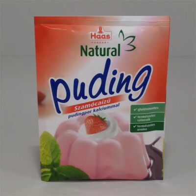 HAAS natural pudingpor szamóca 40 g HAAS natural pudingpor szamóca 40 g