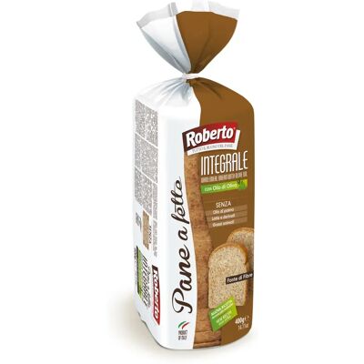 OEM Roberto teljes kiőrlésű szeletelt kenyér 400 g OEM Roberto teljes kiőrlésű szeletelt kenyér 400 g
