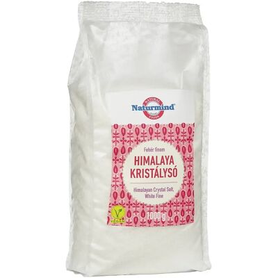 OEM Naturmind himalaya só finom fehér 1000 g OEM Naturmind himalaya só finom fehér 1000 g