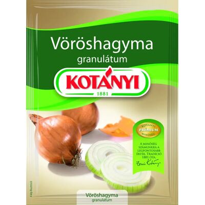 KOTÁNYI vöröshagyma granulátum 22 g KOTÁNYI vöröshagyma granulátum 22 g