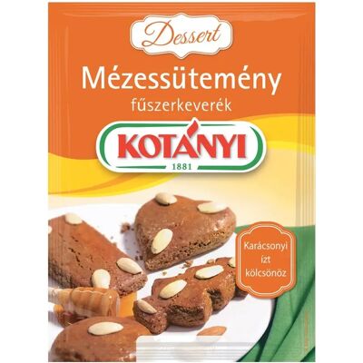 KOTÁNYI mézessütemény fűszerkeverék 27 g KOTÁNYI mézessütemény fűszerkeverék 27 g