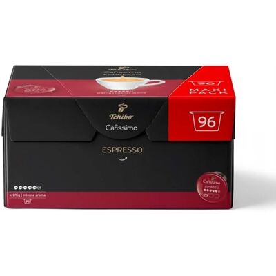 Tchibo Cafissimo - Cafissimo Espresso Intense - Kávékapszulák Tchibo Cafissimo - Cafissimo Espresso Intense - Kávékapszulák