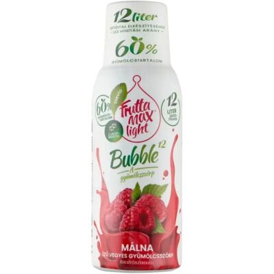 OEM FRUTTAMAX Fruttamax bubble 12 málna light 500 ml OEM FRUTTAMAX Fruttamax bubble 12 málna light 500 ml