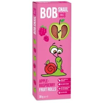 BOB SNAIL BS-2030 Gyümölcsszelet alma-málna 30g BOB SNAIL BS-2030 Gyümölcsszelet alma-málna 30g