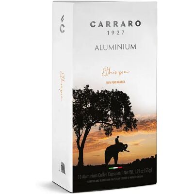 CARRARO Ethiopia nespresso kompatibilis kávékapszula 10 db CARRARO Ethiopia nespresso kompatibilis kávékapszula 10 db