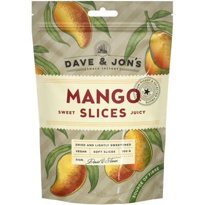 FAMORA FOODS Szárított mangó 100g FAMORA FOODS Szárított mangó 100g