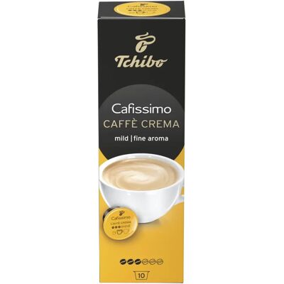 TCHIBO Cafissimo Caffé Crema Fine Aroma kávékapszula 10db TCHIBO Cafissimo Caffé Crema Fine Aroma kávékapszula 10db
