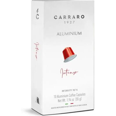 CARRARO Intenso nespresso kompatibilis kávékapszula 10 db CARRARO Intenso nespresso kompatibilis kávékapszula 10 db