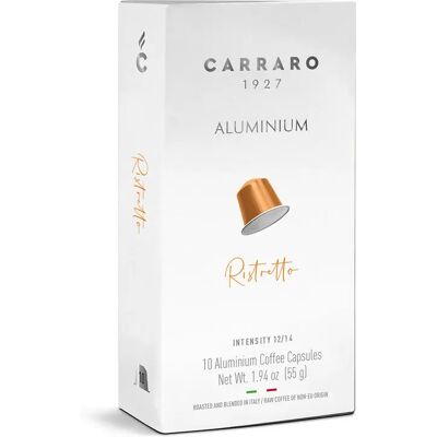 CARRARO Ristretto nespresso kompatibilis kávékapszula 10 db CARRARO Ristretto nespresso kompatibilis kávékapszula 10 db