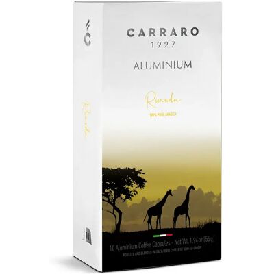 CARRARO Rwanda nespresso kompatibilis kávékapszula 10 db CARRARO Rwanda nespresso kompatibilis kávékapszula 10 db